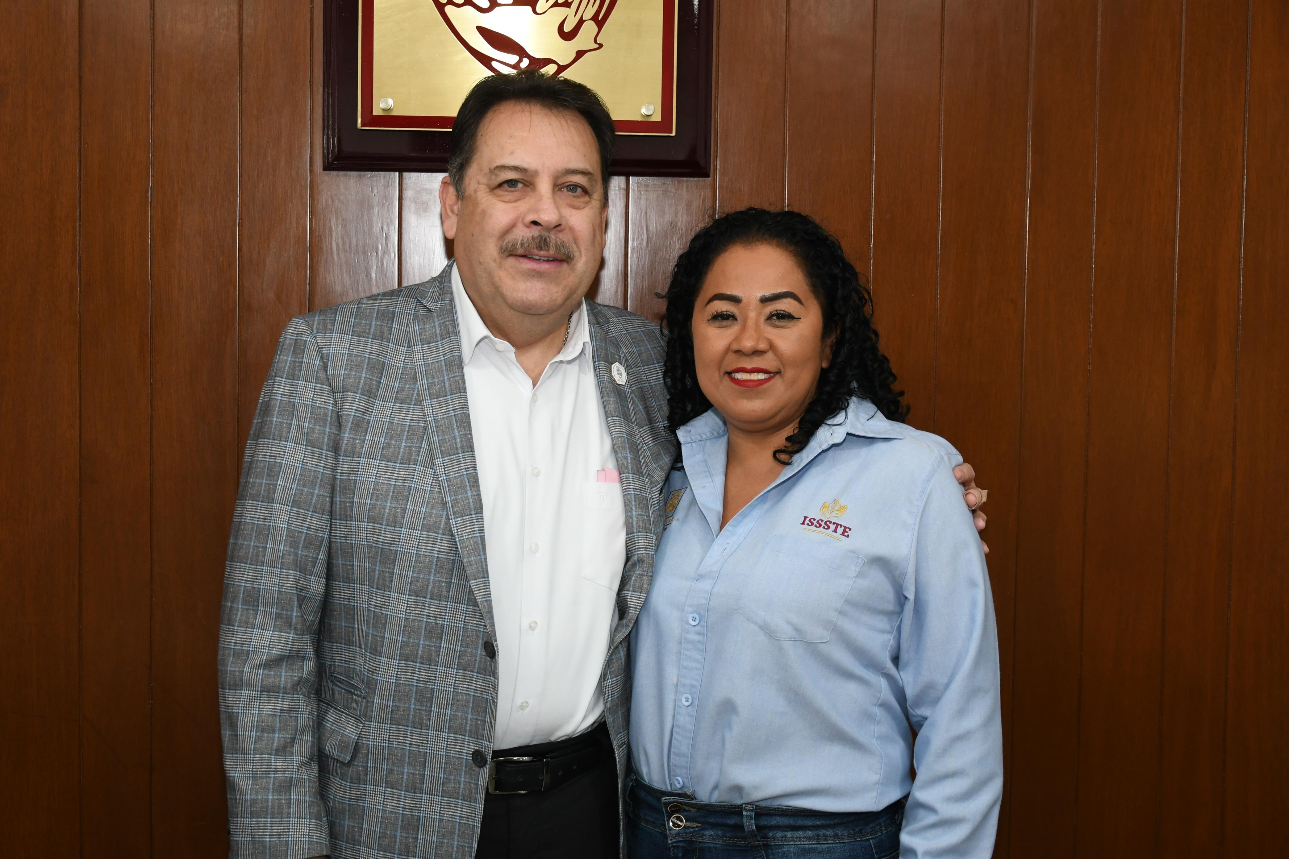 Visita de compañeras y compañeros de la Sección VII, Aguascalientes